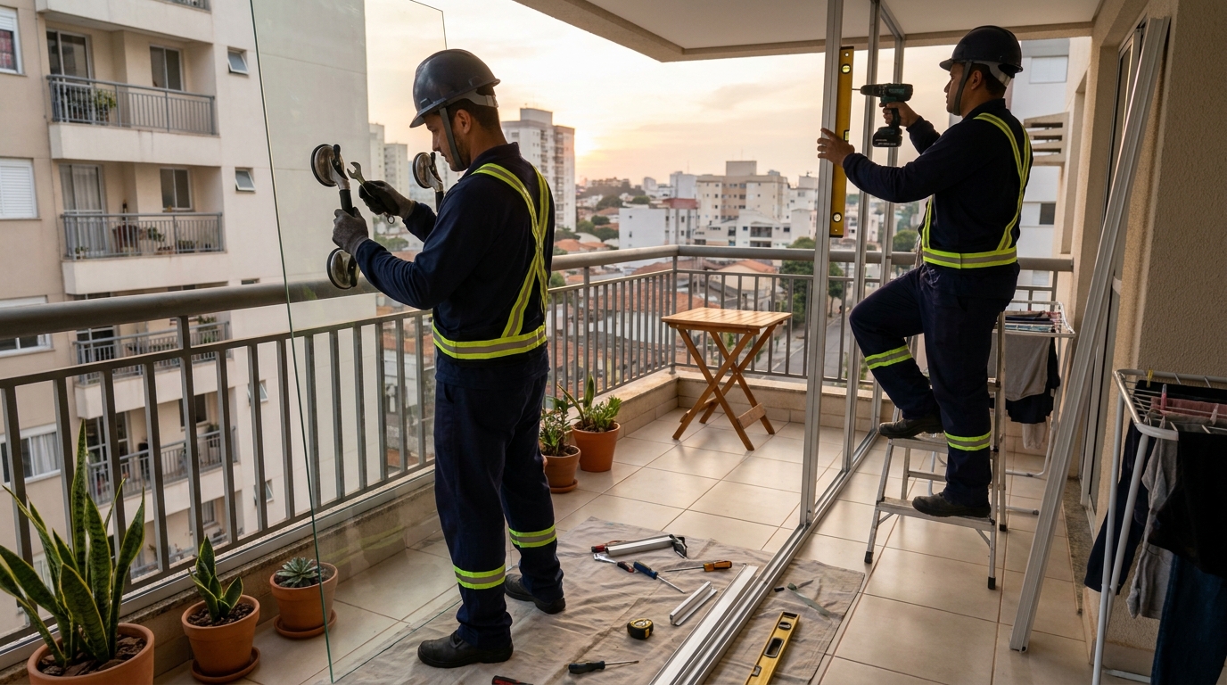 Divisórias em Vidro em Santa Maria‑RS