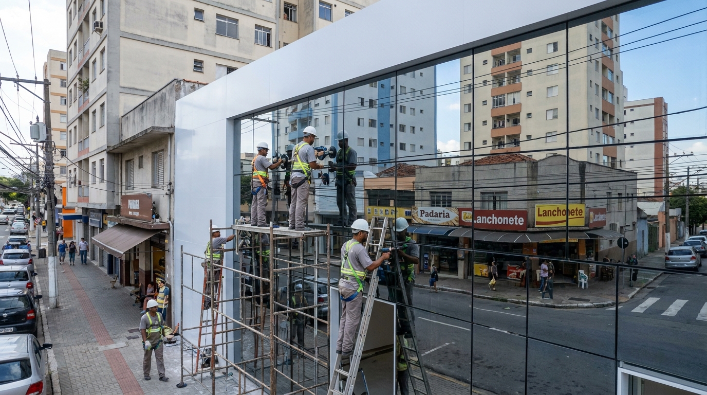 Fechamentos em Vidro em Santa Maria‑RS